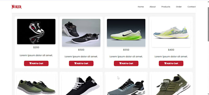 build a responsive frontend website
