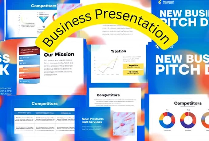 create modern and visually stunning powerpoint presentation