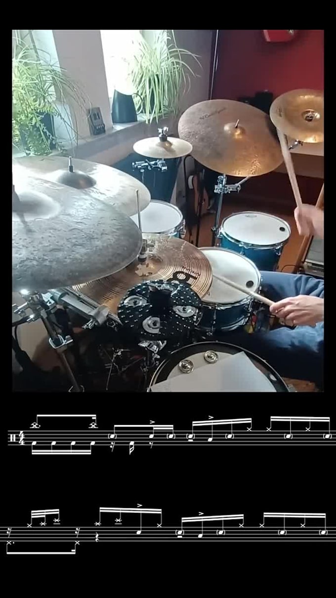 record drums for your song