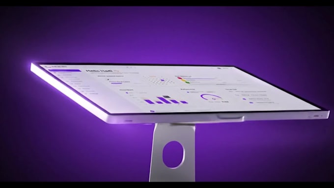 design any kind of dashboard including saas