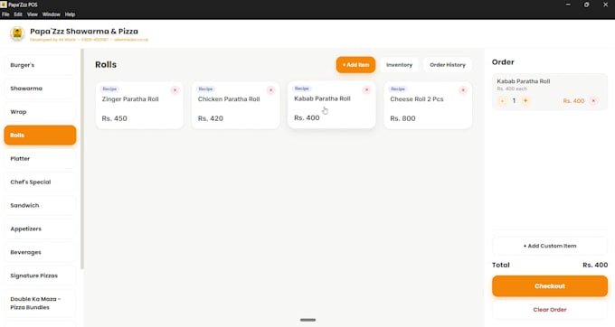 build a custom pos system