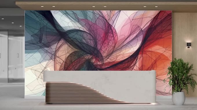 create modern printable wall art for office and home