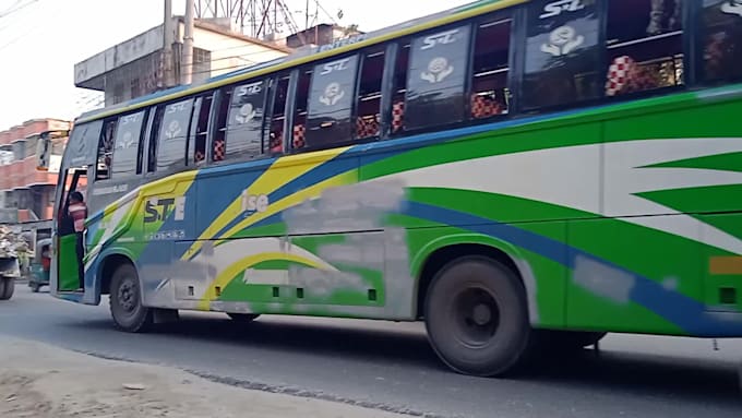 create bus video for social media