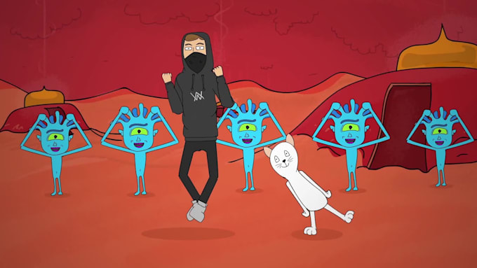 create animated music video