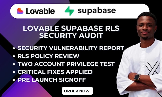 audit lovable supabase app rls policies security, lovable to ios appstore upload