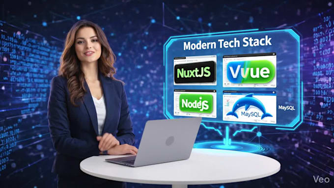 build a vuejs, nuxtjs website for your business