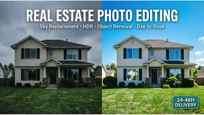 retouch real estate photos