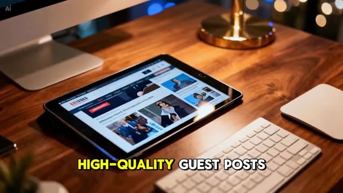 write and publish 5 guest post on high da websites