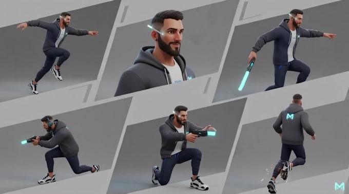 do professional 3d character animation and high end cgi video