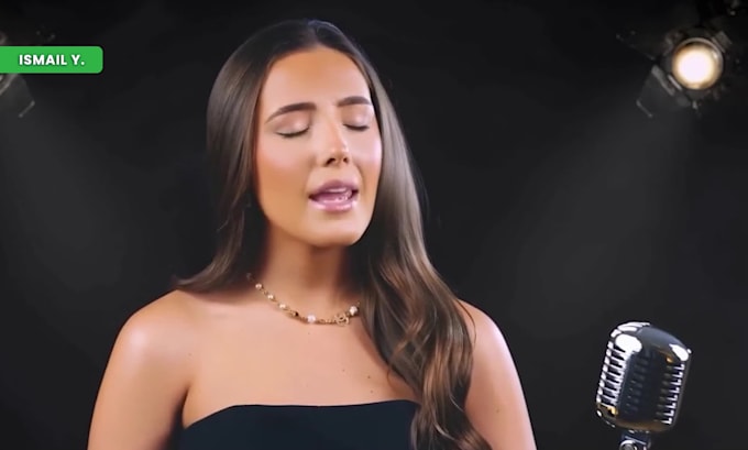 create a hyper realistic ai singer music video for your song
