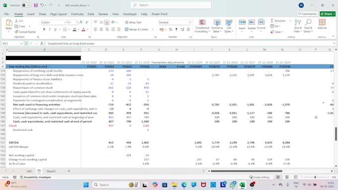 do equity research and financial modelling