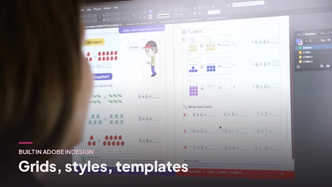 design textbook and workbook layouts in indesign for publishers
