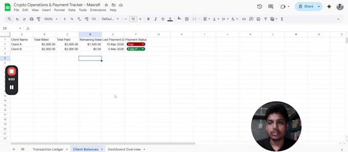 build an automated crypto portfolio and pnl tracker in google sheets