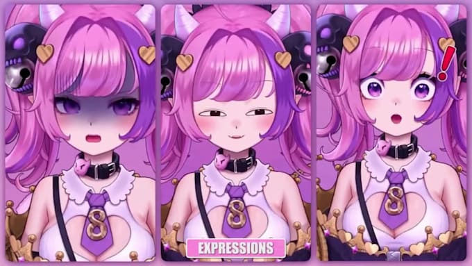 design and rig a high quality vtuber model, live 2d vtuber rigging, live2d model