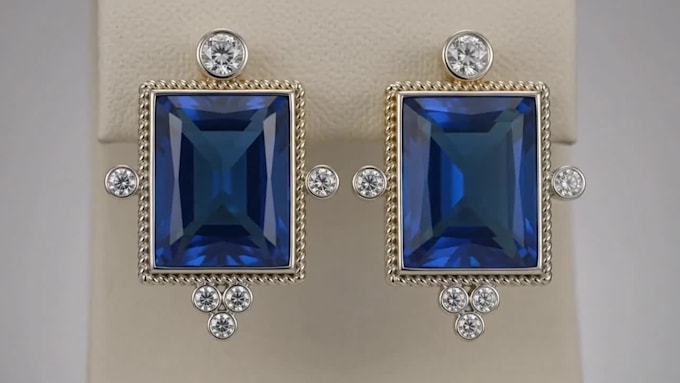 create custom pendant, earring, and bracelet cad designs