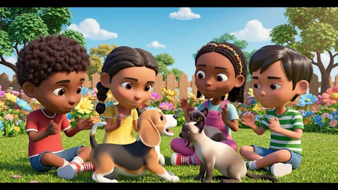 do 3d kids animations