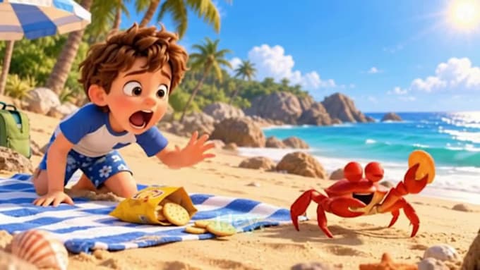 produce viral 3d kids animation, kids learning videos, ai kids animation video