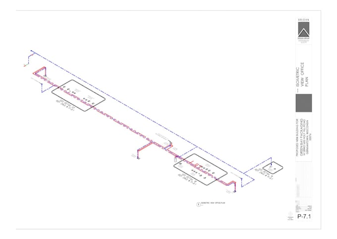 do plumbing waste, vent, water supply, fire fighting plans