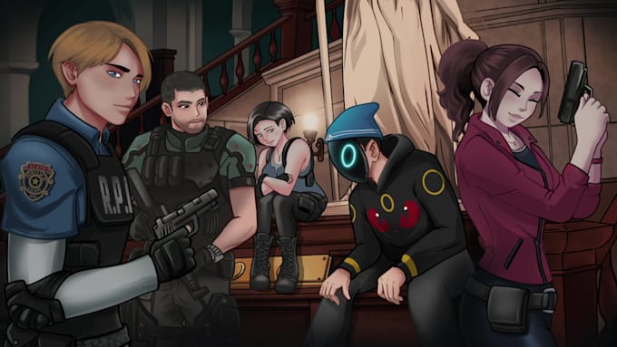 animated 2d scenes to streaming