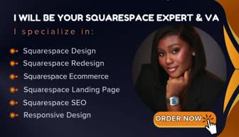 be your squarespace website design redesign revamp development pro expert va