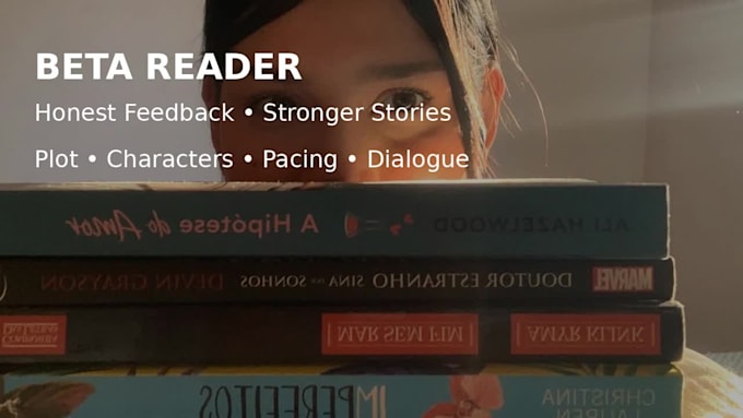 read your book in beta version and provide honest feedback
