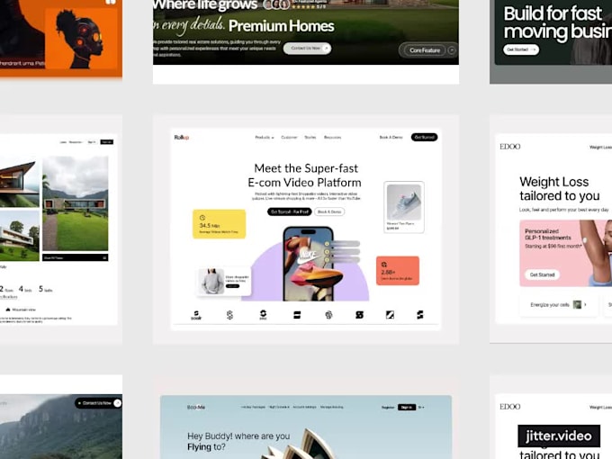 do the framer website for the business