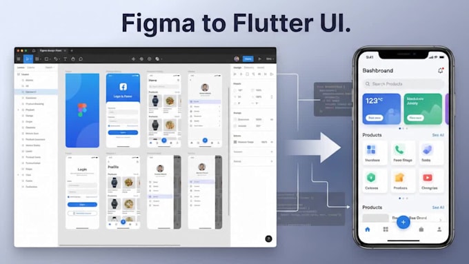 convert your figma design to flutter UI