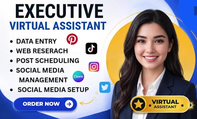 gohighlevel executive virtual assistant social media manager personal assistant