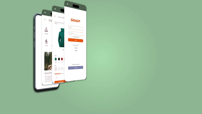 create a 3d mobile app promo animation