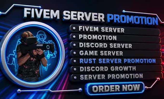 promote minecraft server promotion dayz rust fivem gaming server discord growth