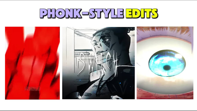 making anime edits for tiktok, instagram and youtube