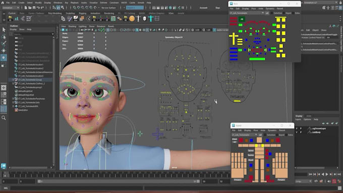create a custom aaa 3d character, ready for games or cinematics