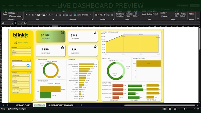 build a professional interactive dashboard