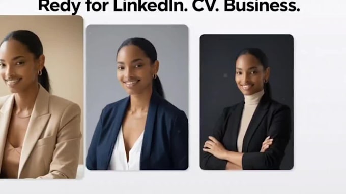 create realistic ai business headshots for linkedin