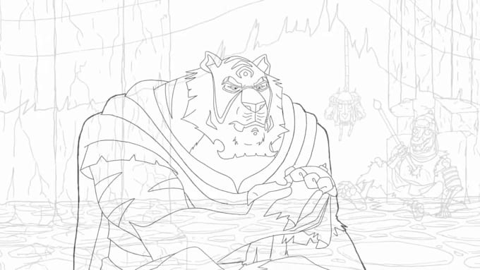 do 2d traditional animation, frame by frame, 2d hand drawn animation