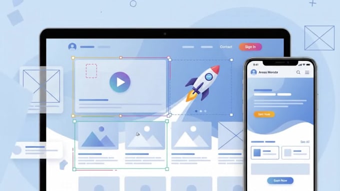 build conversion focused site for restaurants, services and companies