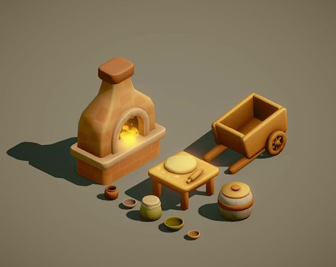 create 3d game assets in pbr or stylized