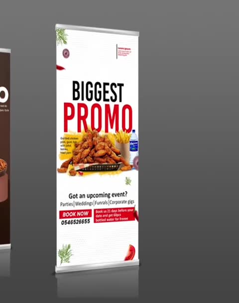 design roll up banner