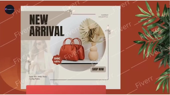 design creative fashion clothing promo ads