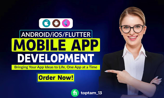 flutter app developer ios android mobile app development, ai applications