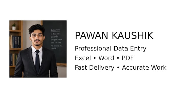 professional virtual assistant and data entry