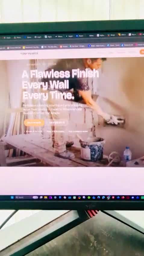design construction, contractor, concrete, roofing, renovation website with SEO