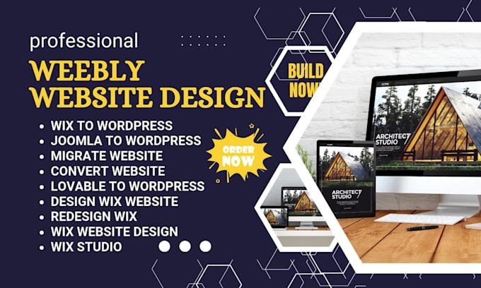 build wix studio website design and wix landing page redesign wix website store