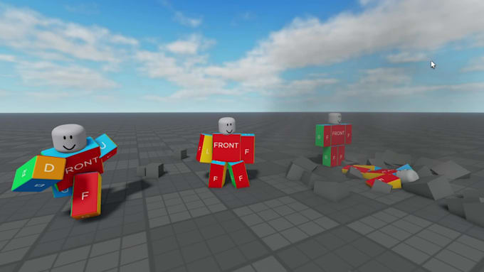 create custom roblox asset animation, emote or moves