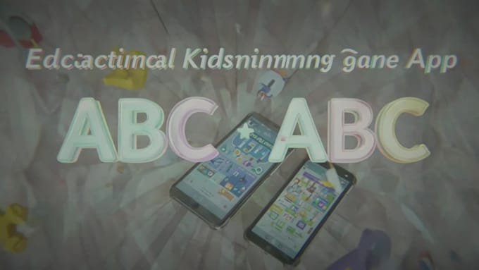 develop kids educational game app for android ios using unity