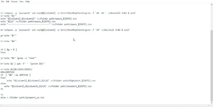 do linux shell scripting