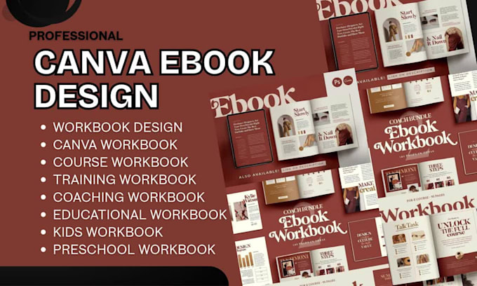 design digital travel planner journal canva ebook training guide workbook pdf