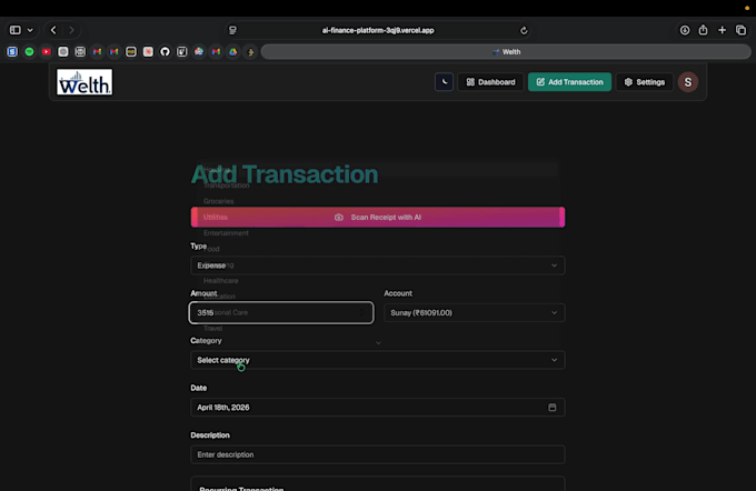 build full production ready app