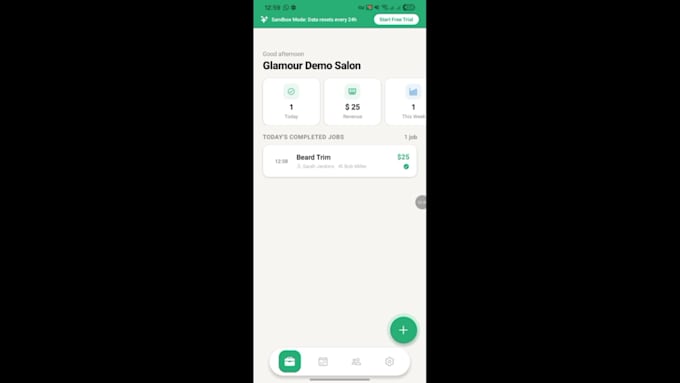 build a react native mobile app with fastapi backend