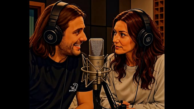 voice over as a couple in greek or english